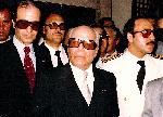 Rencontre avec le prsident Habib Bourguiba  l'htel El Kanta de Port El-Kantaoui (2 juillet 1980)