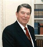 Rencontre  la Maison Blanche avec Ronald Reagan (1985)